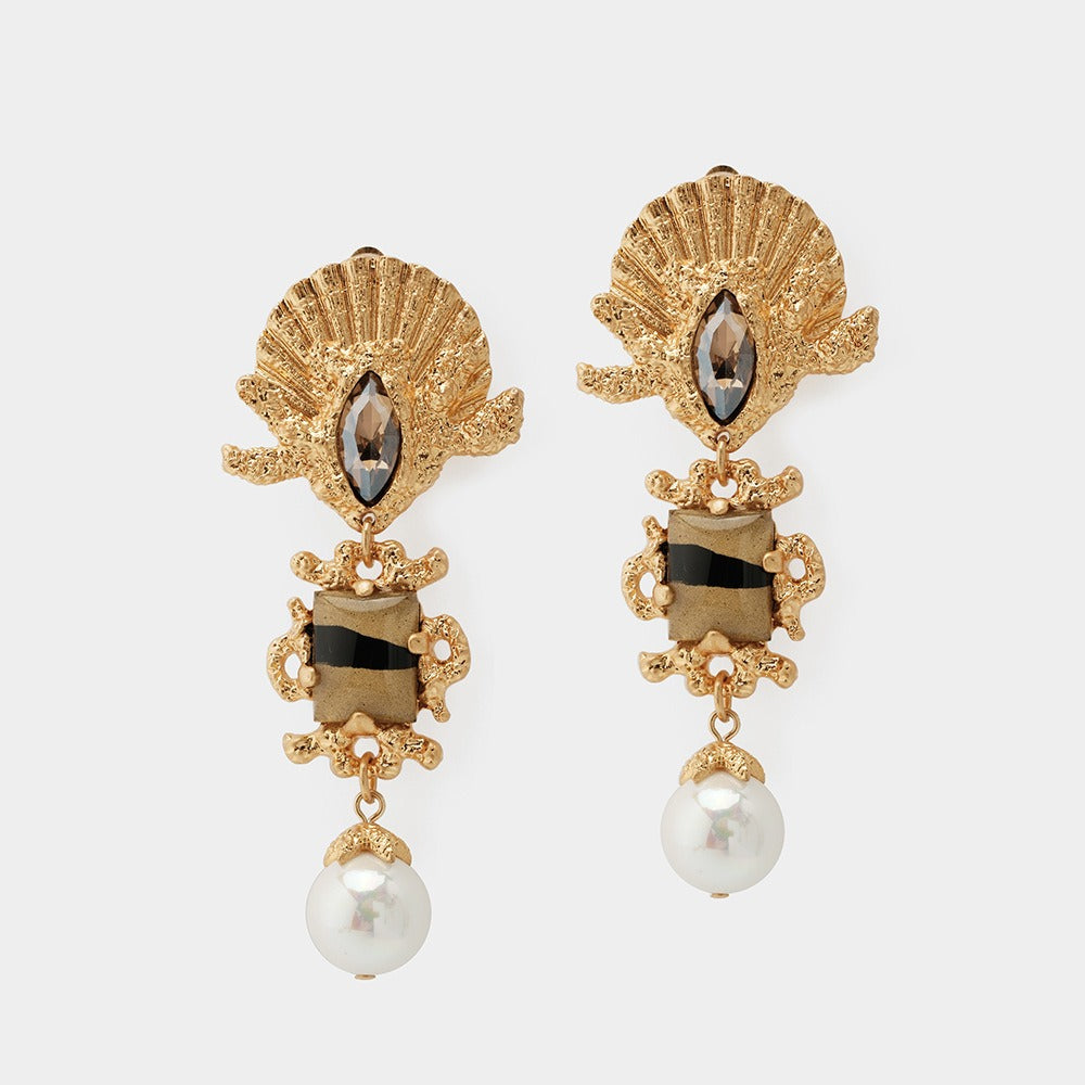 Yellow ear clip
