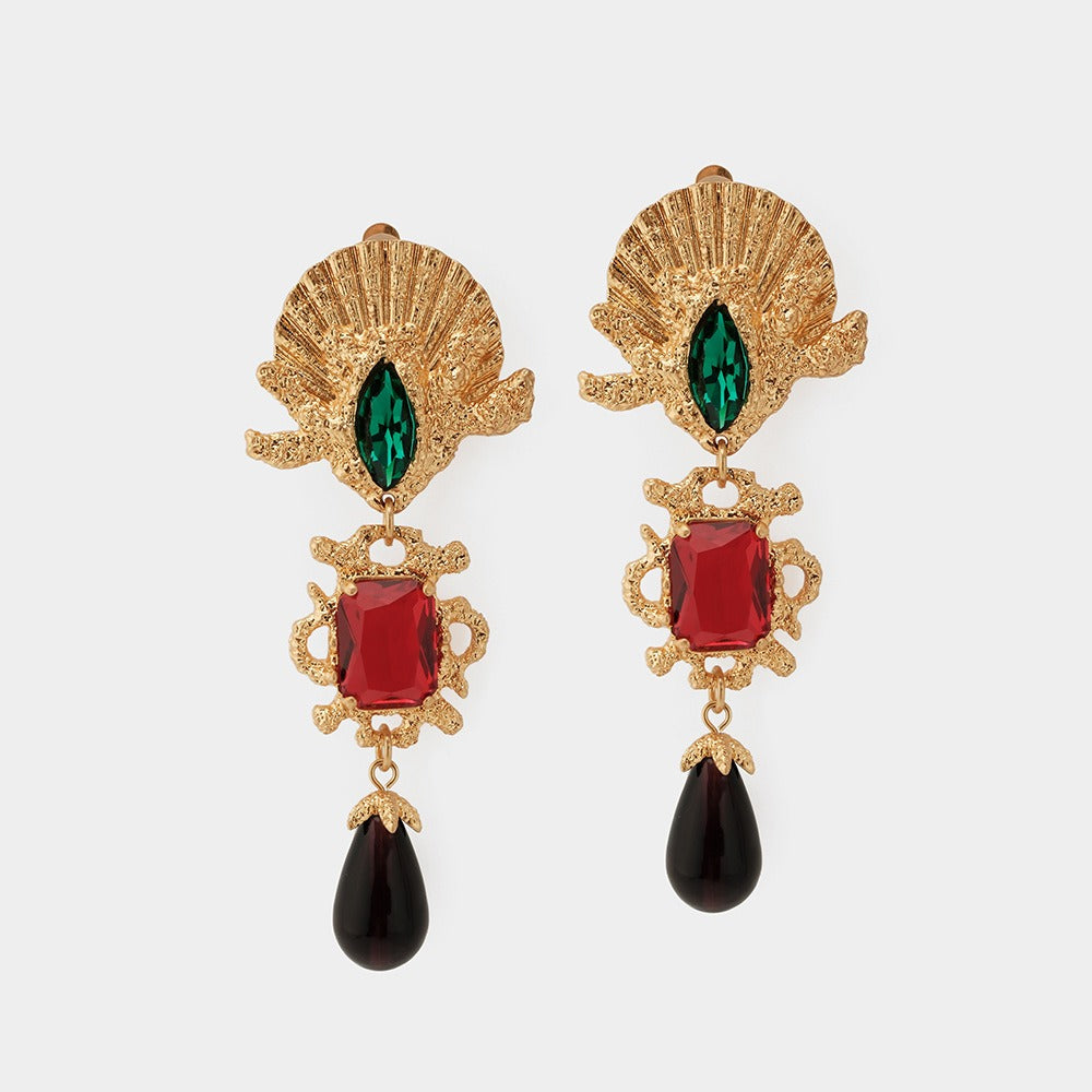Red ear clip