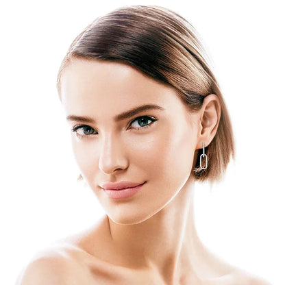 1-pair Moissanite Earrings